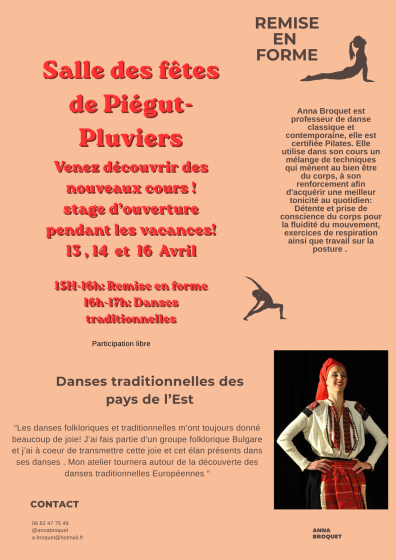 STAGE DANSE AVRIL