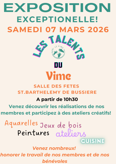 EXPOSITION EXCEPTIONNELLE